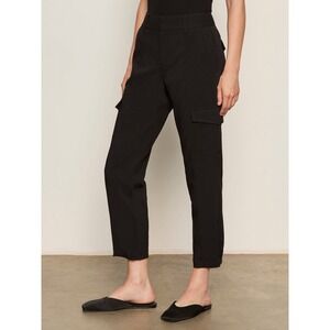 Sanctuary Black Cargo Pants High Rise Cropped Ankle Womens‎ Size 28